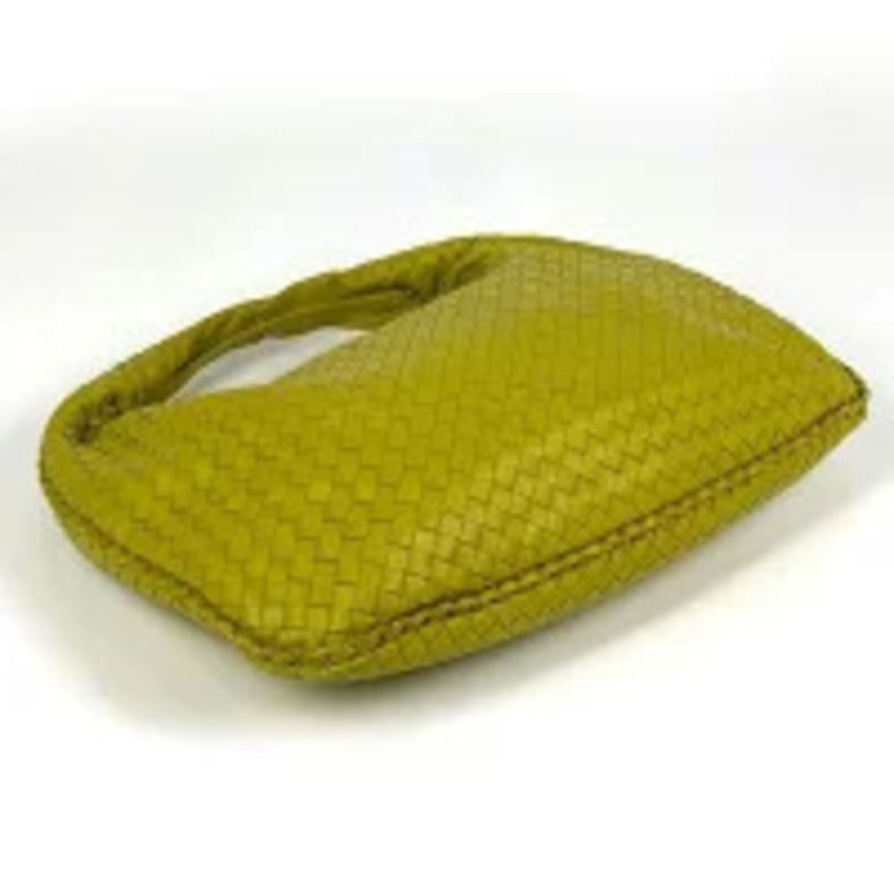 Bottega Veneta Bag Nappa Shoulder Intrecciato Hobo Leather Green Hobo Green
